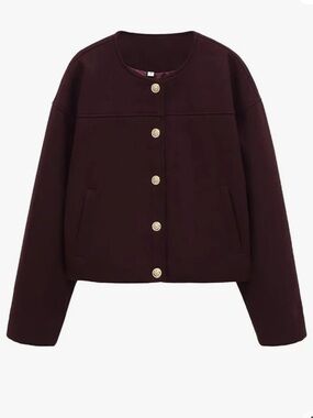 Zara - Isabella Button Front Cropped